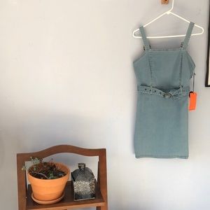 Blue Denim Stretchy Dress 👖